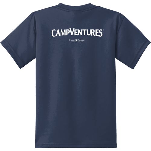 CampVentures Youth T-Shirt - White Imprint (KA-PC55Y-CV-W) image thumbnail