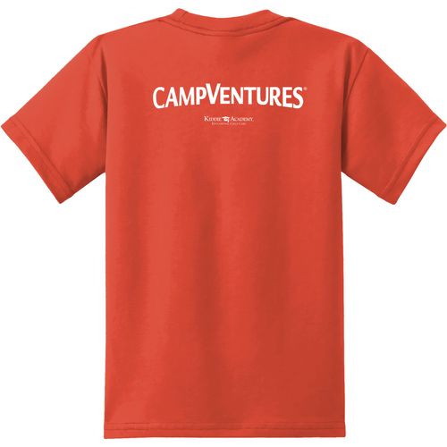 CampVentures Youth T-Shirt - White Imprint (KA-PC55Y-CV-W) image thumbnail