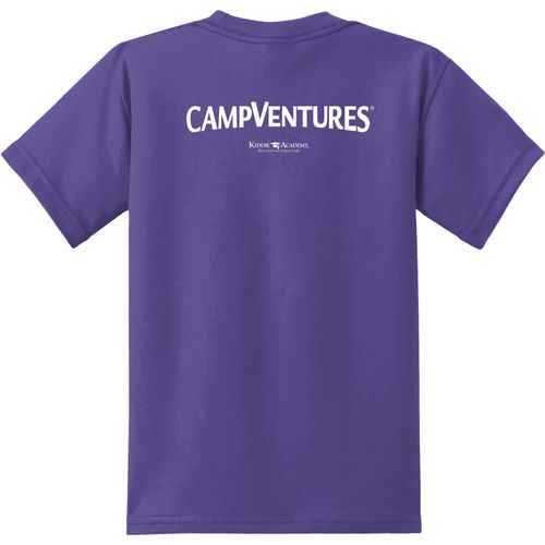 CampVentures Youth T-Shirt - White Imprint (KA-PC55Y-CV-W) image thumbnail