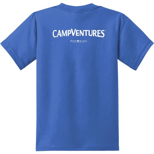 CampVentures Youth T-Shirt - White Imprint (KA-PC55Y-CV-W) image thumbnail