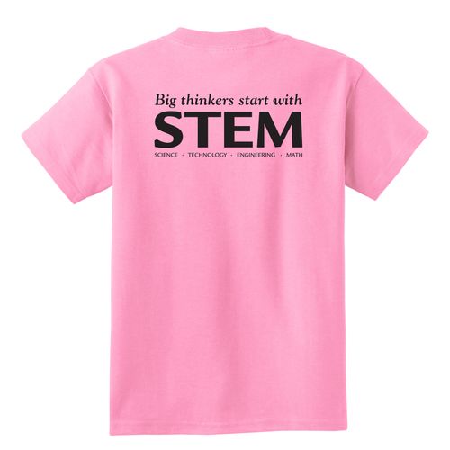 STEM Youth T-Shirt - Black Imprint (KA-PC54Y-STEM-B) image thumbnail