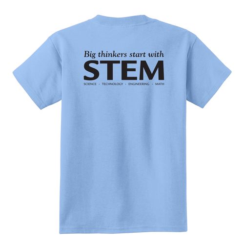 STEM Youth T-Shirt - Black Imprint (KA-PC54Y-STEM-B) image thumbnail