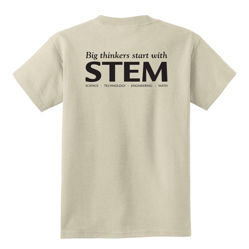 STEM Youth T-Shirt - Black Imprint (KA-PC54Y-STEM-B) image thumbnail