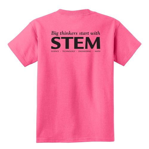 STEM Youth T-Shirt - Black Imprint (KA-PC54Y-STEM-B) image thumbnail