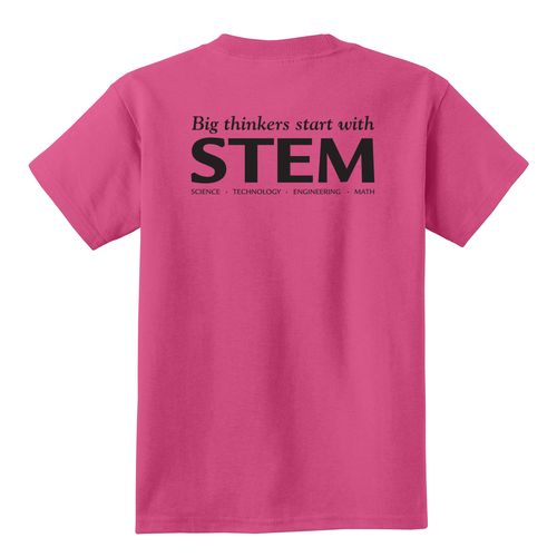 STEM Youth T-Shirt - Black Imprint (KA-PC54Y-STEM-B) image thumbnail