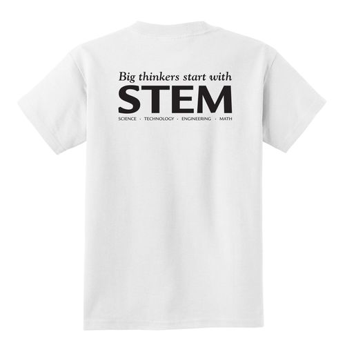 STEM Youth T-Shirt - Black Imprint (KA-PC54Y-STEM-B) image thumbnail