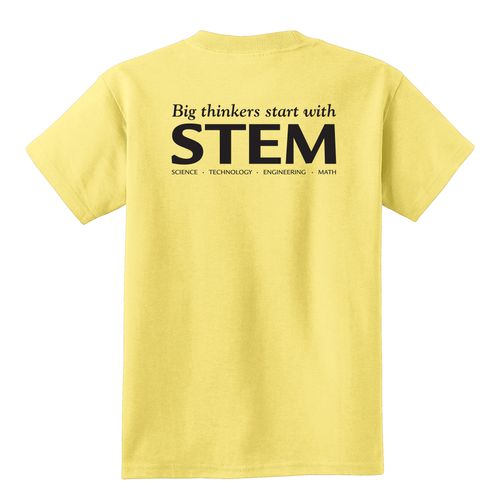STEM Youth T-Shirt - Black Imprint (KA-PC54Y-STEM-B) image thumbnail