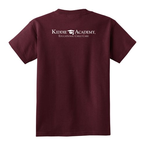 Learn On. Youth T-Shirt - White Imprint (KA-PC54Y-LEARN-W) image thumbnail