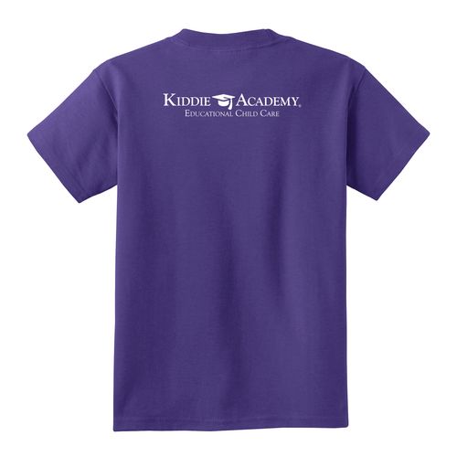 Learn On. Youth T-Shirt - White Imprint (KA-PC54Y-LEARN-W) image thumbnail