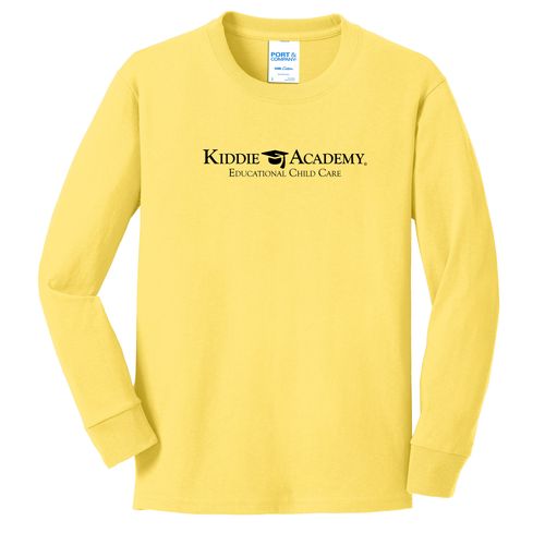 STEM Youth Long Sleeve T-Shirt - Black Imprint (KA-PC54YLS-STEM-B) image thumbnail