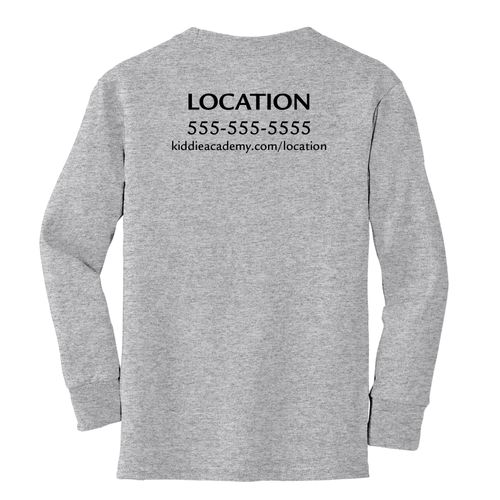 Billboard Youth Long Sleeve T-Shirt - Black Imprint (KA-PC54YLS-BILB-B) image thumbnail