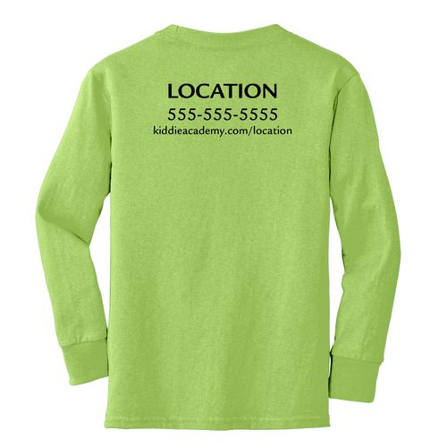 Billboard Youth Long Sleeve T-Shirt - Black Imprint (KA-PC54YLS-BILB-B) image thumbnail