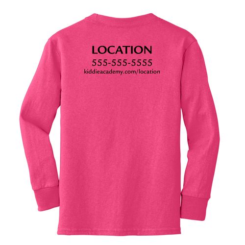 Billboard Youth Long Sleeve T-Shirt - Black Imprint (KA-PC54YLS-BILB-B) image thumbnail