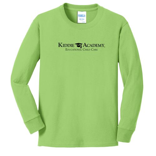 Billboard Youth Long Sleeve T-Shirt - Black Imprint (KA-PC54YLS-BILB-B) image thumbnail