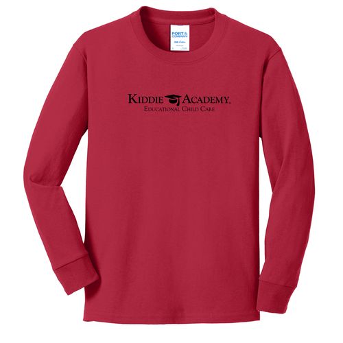 Billboard Youth Long Sleeve T-Shirt - Black Imprint (KA-PC54YLS-BILB-B) image thumbnail
