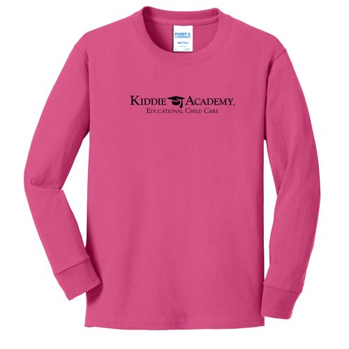 Billboard Youth Long Sleeve T-Shirt - Black Imprint (KA-PC54YLS-BILB-B) image thumbnail