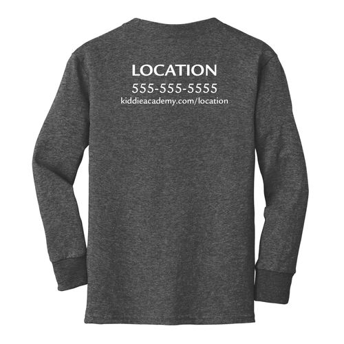 Billboard Youth Long Sleeve T-Shirt - White Imprint (KA-PC54YLS-BILB-W) image thumbnail
