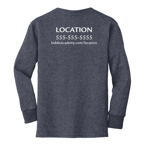 Billboard Youth Long Sleeve T-Shirt - White Imprint (KA-PC54YLS-BILB-W) image thumbnail