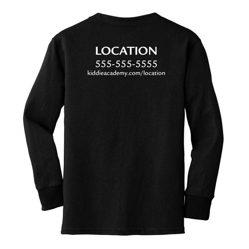 Billboard Youth Long Sleeve T-Shirt - White Imprint (KA-PC54YLS-BILB-W) image thumbnail
