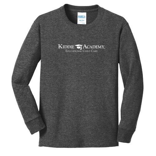 Billboard Youth Long Sleeve T-Shirt - White Imprint (KA-PC54YLS-BILB-W) image thumbnail