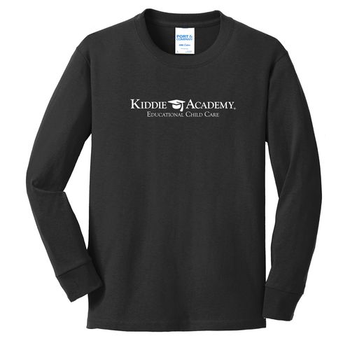 Billboard Youth Long Sleeve T-Shirt - White Imprint (KA-PC54YLS-BILB-W) image thumbnail