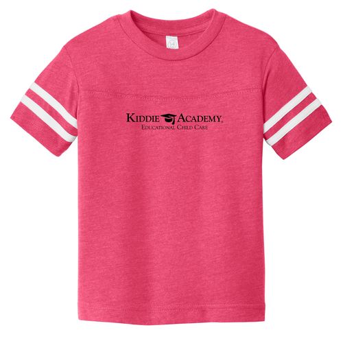 Toddler Football Fine Jersey Tee - Black Imprint (KA-RS3037-B) image thumbnail
