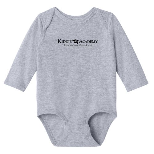 Infant Long Sleeve Jersey Bodysuit - Black Imprint (KA-RS4421-B) image thumbnail