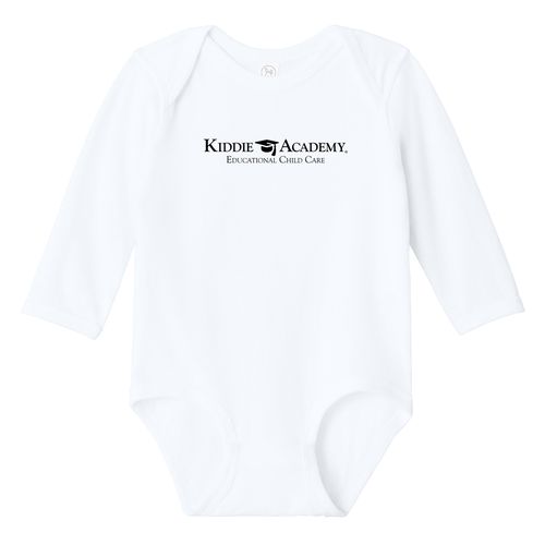 Infant Long Sleeve Jersey Bodysuit - Black Imprint (KA-RS4421-B) image thumbnail