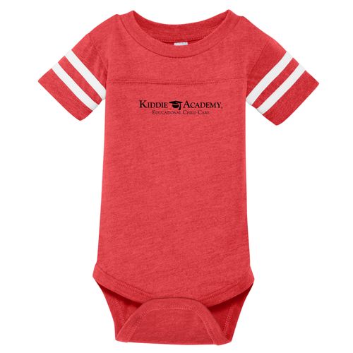 Infant Football Fine Jersey Bodysuit - Black Imprint (KA-RS4437-B) image thumbnail