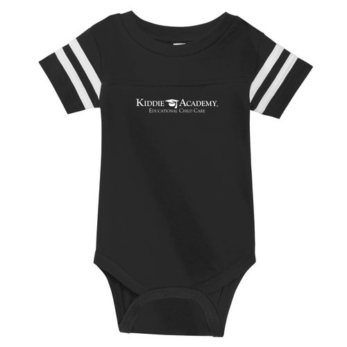 Infant Football Fine Jersey Bodysuit - White Imprint (KA-RS4437-W) image thumbnail
