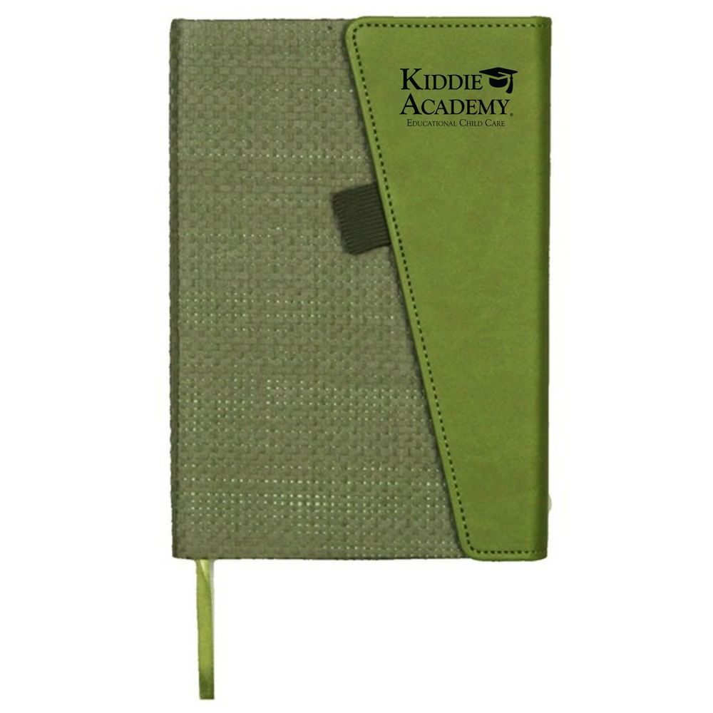 Leather Foldover Notebook (KA-SCRIBBLENB) primary image