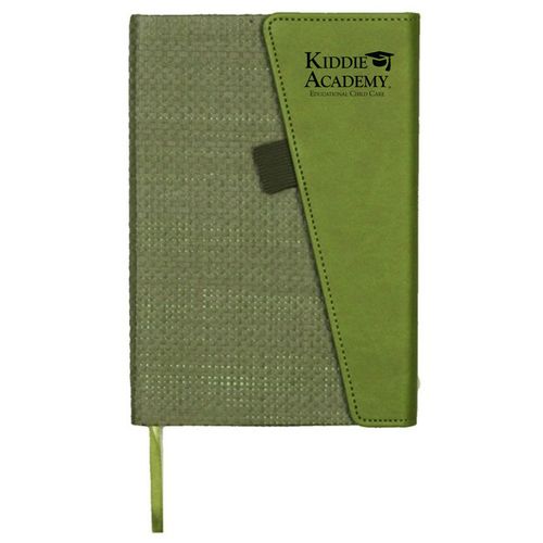 Leather Foldover Notebook (KA-SCRIBBLENB) image thumbnail