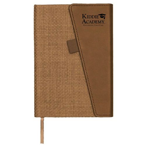 Leather Foldover Notebook (KA-SCRIBBLENB) image thumbnail