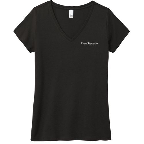 District Women's Perfect Tri V-Neck Tee (KA-DM1350L) image thumbnail