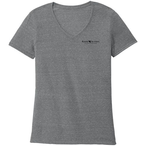 JERZEES Women's Snow Heather Jersey V-Neck T-Shirt (KA-88WV) image thumbnail
