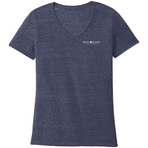 JERZEES Women's Snow Heather Jersey V-Neck T-Shirt (KA-88WV) image thumbnail