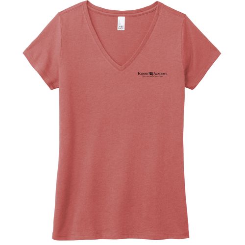 District Women's Perfect Tri V-Neck Tee (KA-DM1350L) image thumbnail