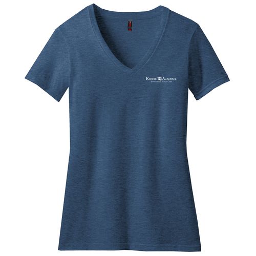 District Women's Perfect Blend V-Neck Tee (KA-DM1190L) image thumbnail