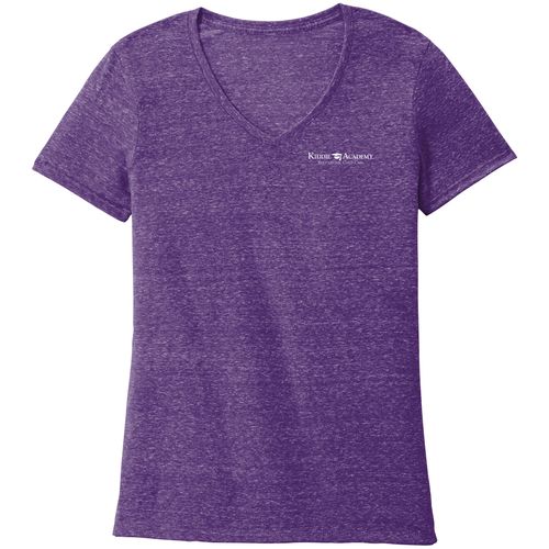 JERZEES Women's Snow Heather Jersey V-Neck T-Shirt (KA-88WV) image thumbnail
