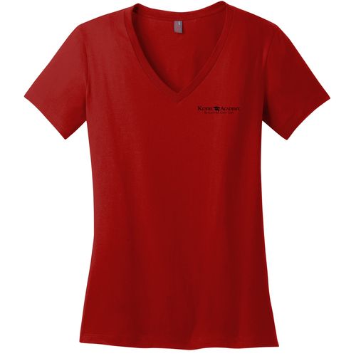 District - Women's Perfect Weight V-Neck Tee (KA-DM1170L) image thumbnail