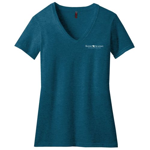 District Women's Perfect Blend V-Neck Tee (KA-DM1190L) image thumbnail