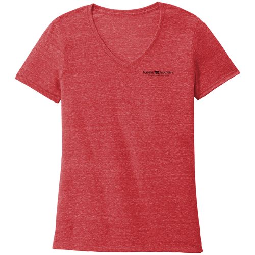 JERZEES Women's Snow Heather Jersey V-Neck T-Shirt (KA-88WV) image thumbnail