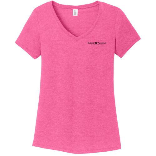 District Women's Perfect Tri V-Neck Tee (KA-DM1350L) image thumbnail