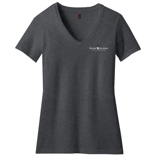 District Women's Perfect Blend V-Neck Tee (KA-DM1190L) image thumbnail