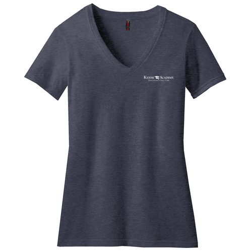 District Women's Perfect Blend V-Neck Tee (KA-DM1190L) image thumbnail