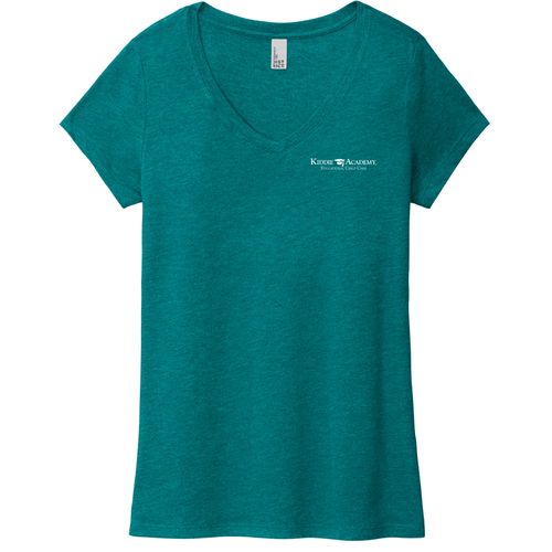 District Women's Perfect Tri V-Neck Tee (KA-DM1350L) image thumbnail