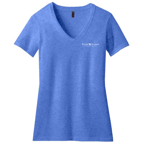 District Women's Perfect Blend V-Neck Tee (KA-DM1190L) image thumbnail