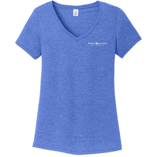 District Women's Perfect Tri V-Neck Tee (KA-DM1350L) image thumbnail