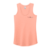 HEATHERED DUSTY PEACH