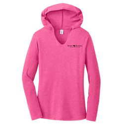 Image of District Women's Perfect Tri Long Sleeve Hoodie (KA-DM139L)